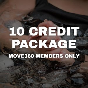 10 credit package - Move360 members only