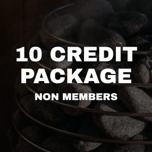 10 credit package - non members